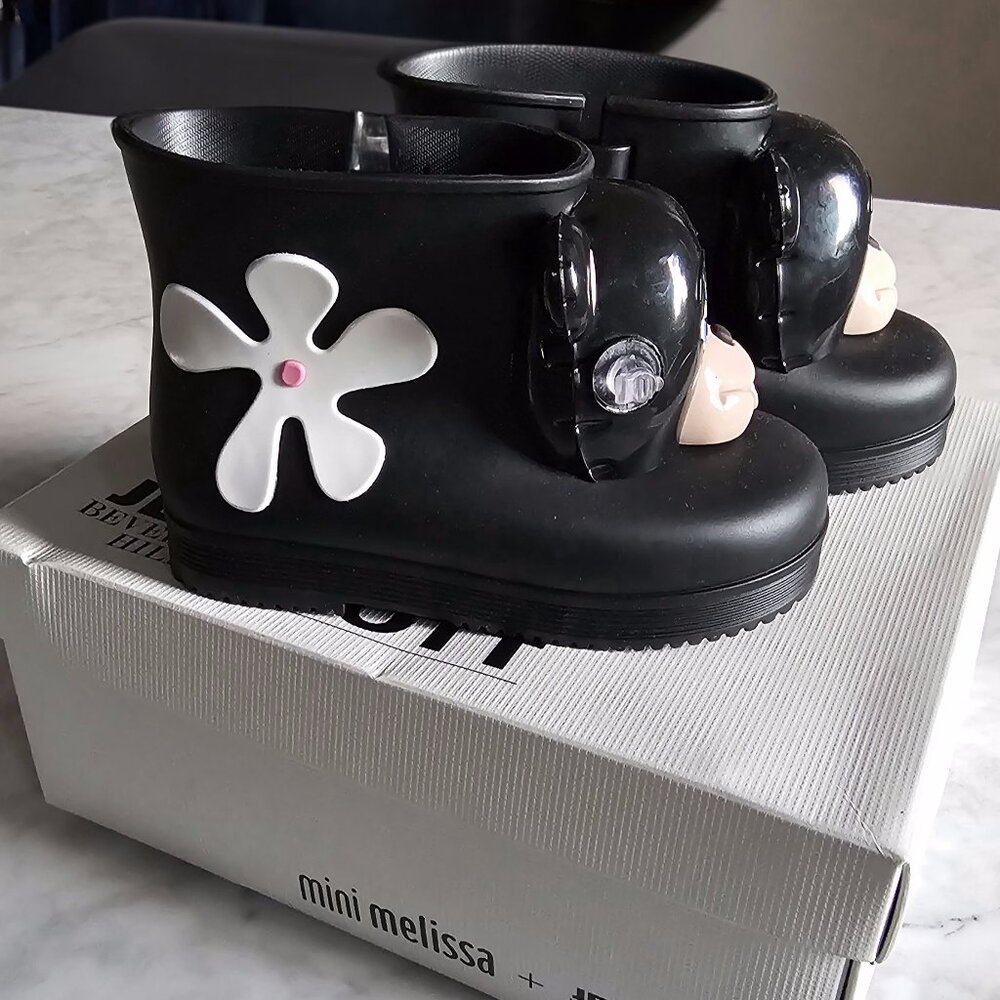 Mini Melissa Monkey Boots + Jeremy Scott